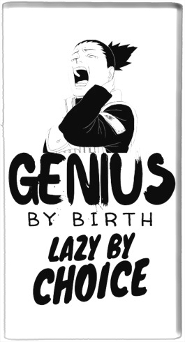 portatile Genius by birth Lazy by Choice Shikamaru tribute 