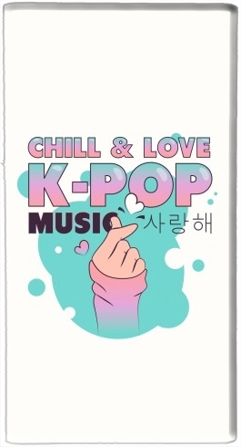 portatile Hand Drawn Finger Heart Chill Love Music Kpop 