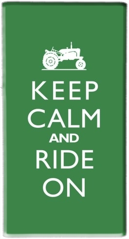 portatile Keep Calm And ride on Tractor 