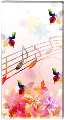 portatile Note Musicali farfalle 