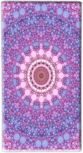 portatile pink and blue kaleidoscope 