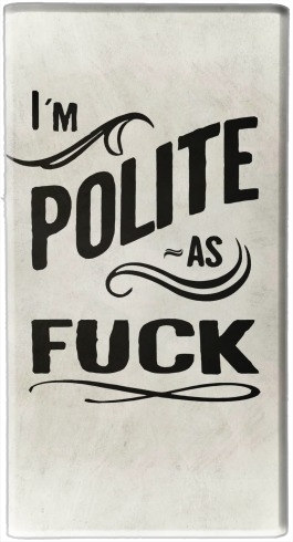 portatile I´m polite as fuck 
