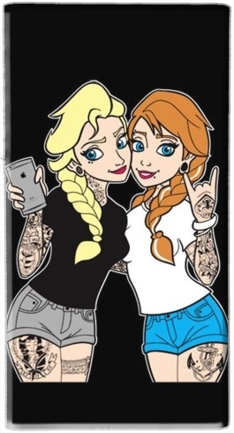 portatile Sisters Selfie Tatoo Punk Elsa Anna 
