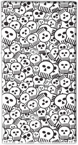 portatile toon skulls, black and white 