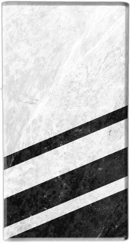 portatile White Striped Marble 