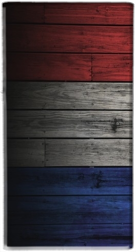 portatile Wooden French Flag 