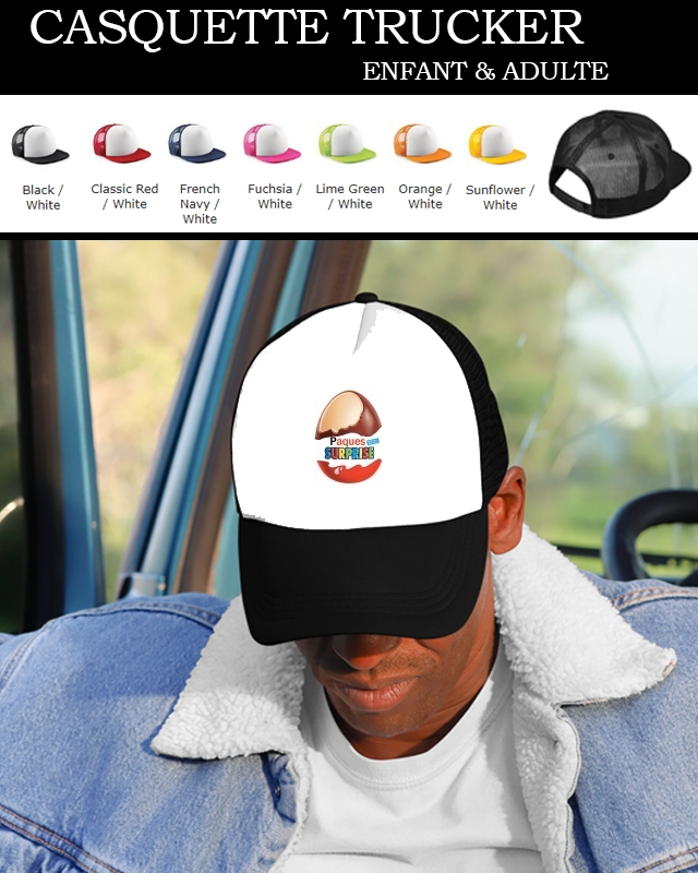 Snapback Joyeuses Paques Inspired by Kinder Surprise 