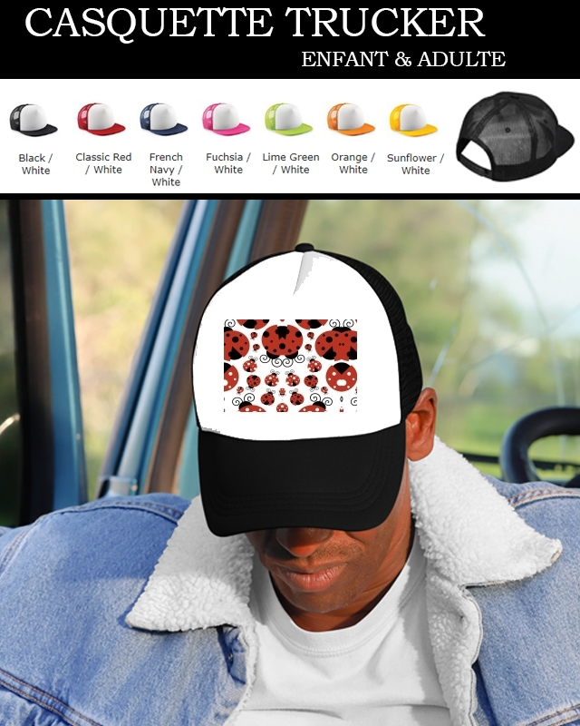 Snapback coccinelle 