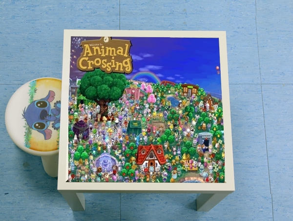 table d'appoint Animal Crossing Artwork Fan