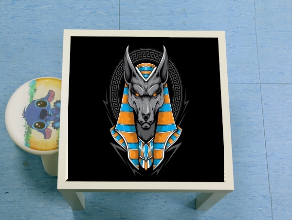 table d'appoint Anubis Egyptian