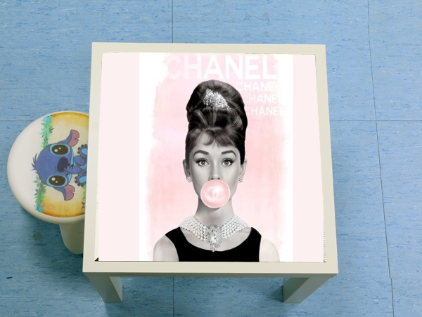 tavolinetto Audrey Hepburn bubblegum 