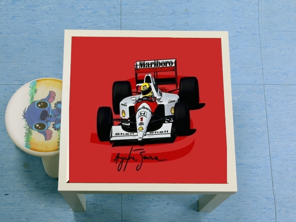 tavolinetto Ayrton Senna Formule 1 King 