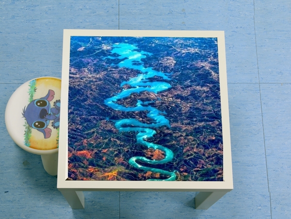 tavolinetto Blue dragon river portugal 