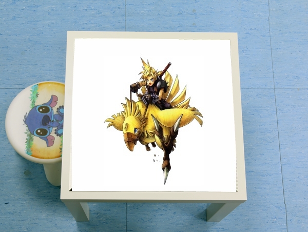 table d'appoint Chocobo and Cloud