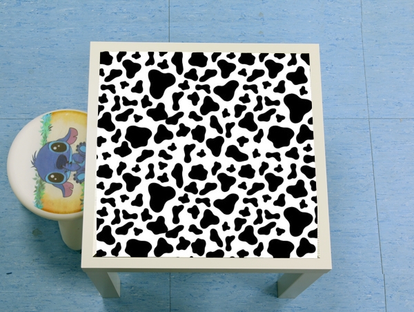 table d'appoint Cow Pattern