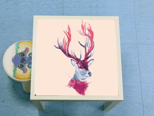 table d'appoint Deer paint