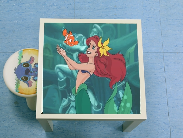 table d'appoint Disney Hangover Ariel and Nemo