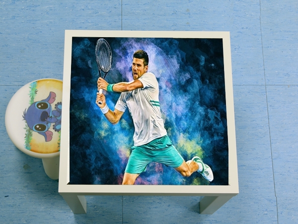 table d'appoint Djokovic Painting art