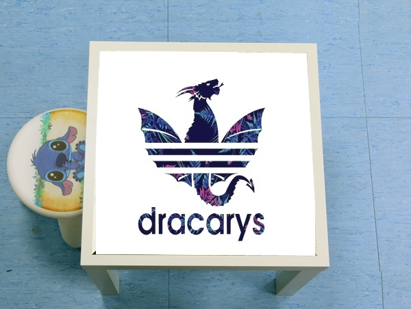 table d'appoint Dracarys Floral Blue