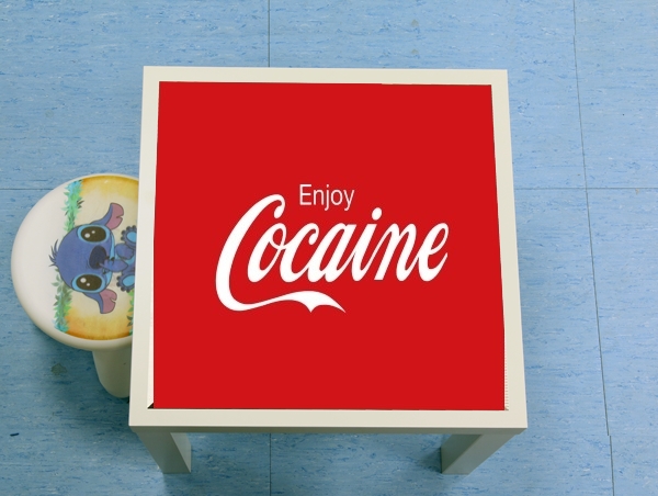 table d'appoint Enjoy Cocaine