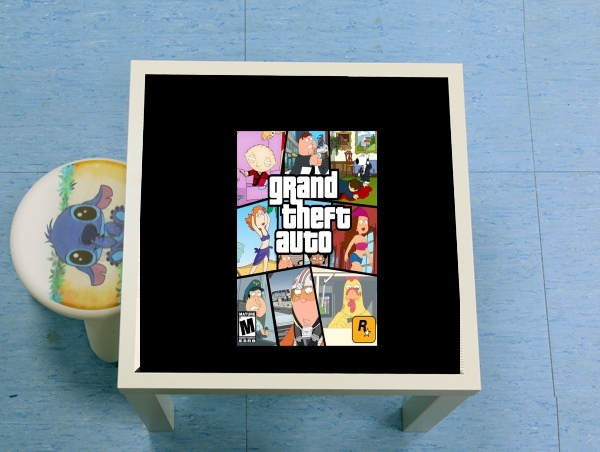 table d'appoint Family Guy mashup GTA