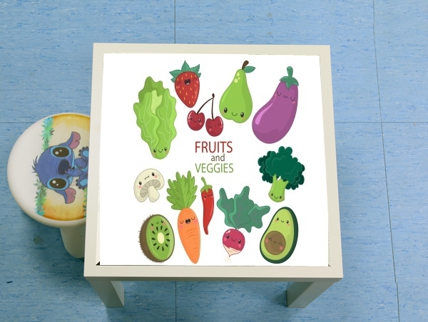 tavolinetto Fruits and veggies 