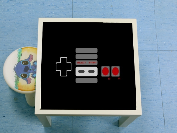 table d'appoint gamepad Nes