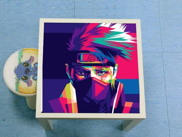 table d'appoint Kakashi pop art