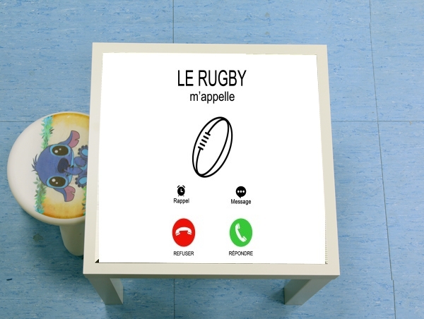 tavolinetto Le rugby mappelle 