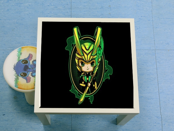 table d'appoint Loki Portrait