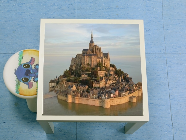 tavolinetto Mont Saint Michel PostCard 