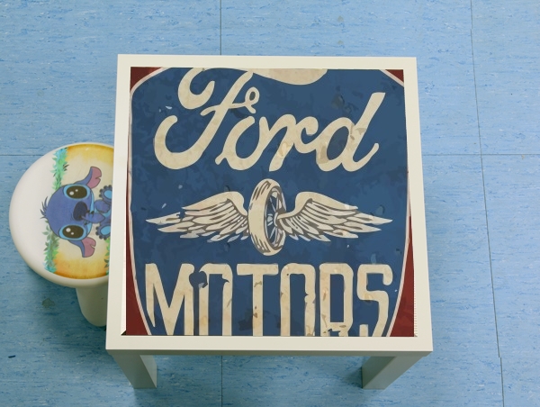 tavolinetto Motors vintage 