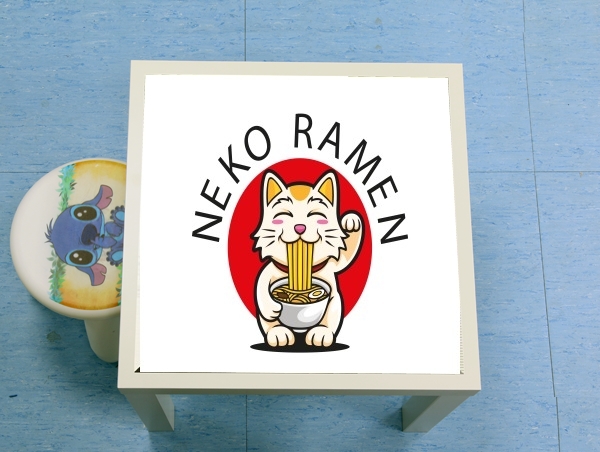table d'appoint Neko Ramen Cat