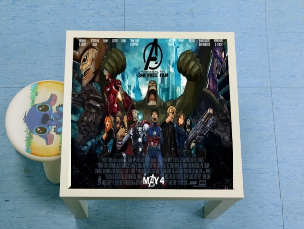 table d'appoint One Piece Mashup Avengers