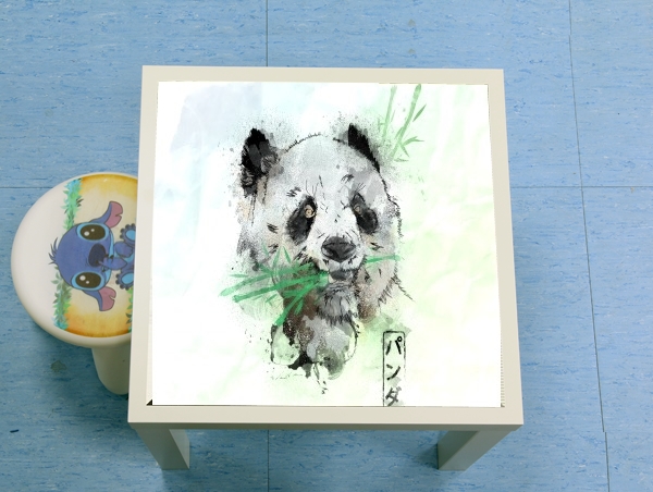 table d'appoint Panda Watercolor