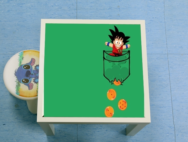 table d'appoint Pocket Collection: Goku Dragon Balls