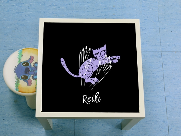 table d'appoint Reiki Animals Cat 