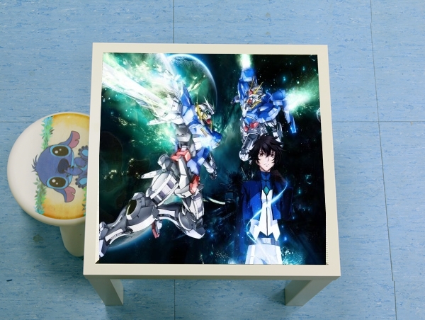 tavolinetto Setsuna Exia And Gundam 