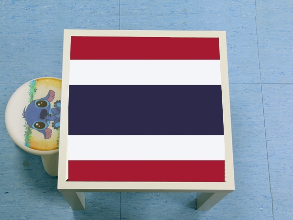 table d'appoint Tailande Flag