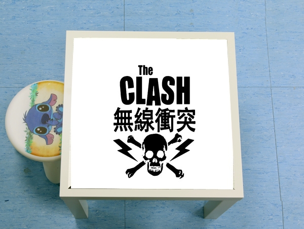 table d'appoint the clash punk asiatique