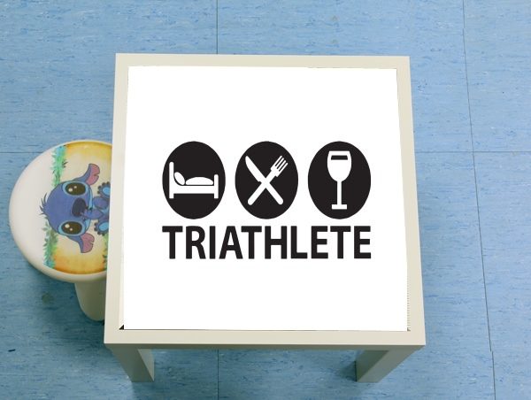 table d'appoint Triathlete Apero du sport
