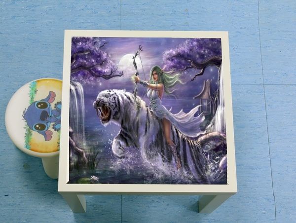 table d'appoint Tyrande Whisperwind World Of Warcraft Art
