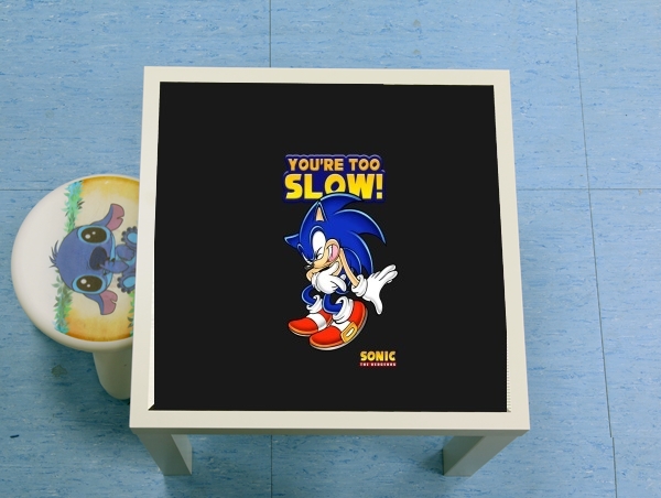 table d'appoint You're Too Slow - Sonic
