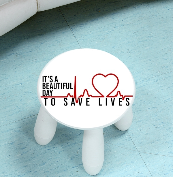 sgabello Beautiful Day to save life 