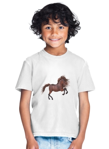 tshirt enfant A Horse In The Sunset