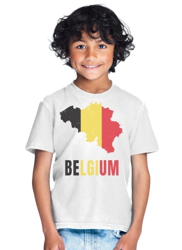 tshirt enfant Belgium Flag