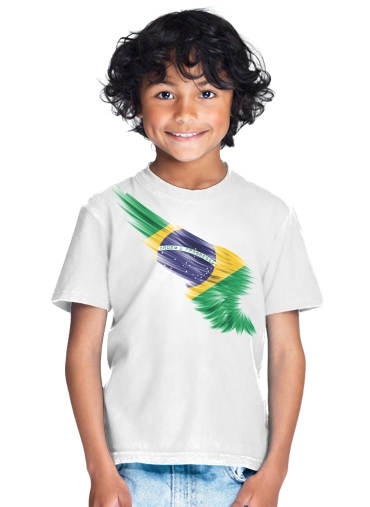 tshirt enfant Brazil Selecao Kit Home