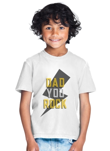 tshirt enfant Dad rock You