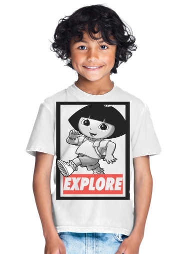 tshirt enfant Dora Explore