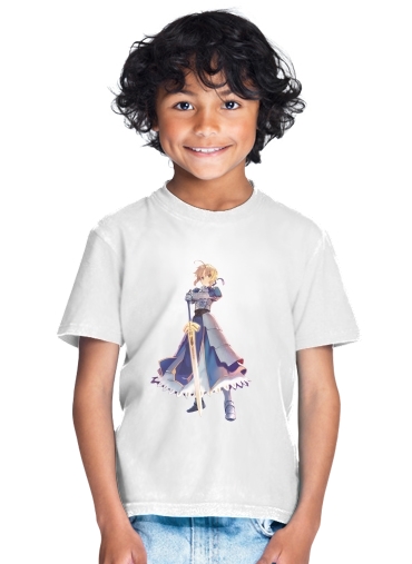 tshirt enfant Fate Zero Fate stay Night Saber King Of Knights